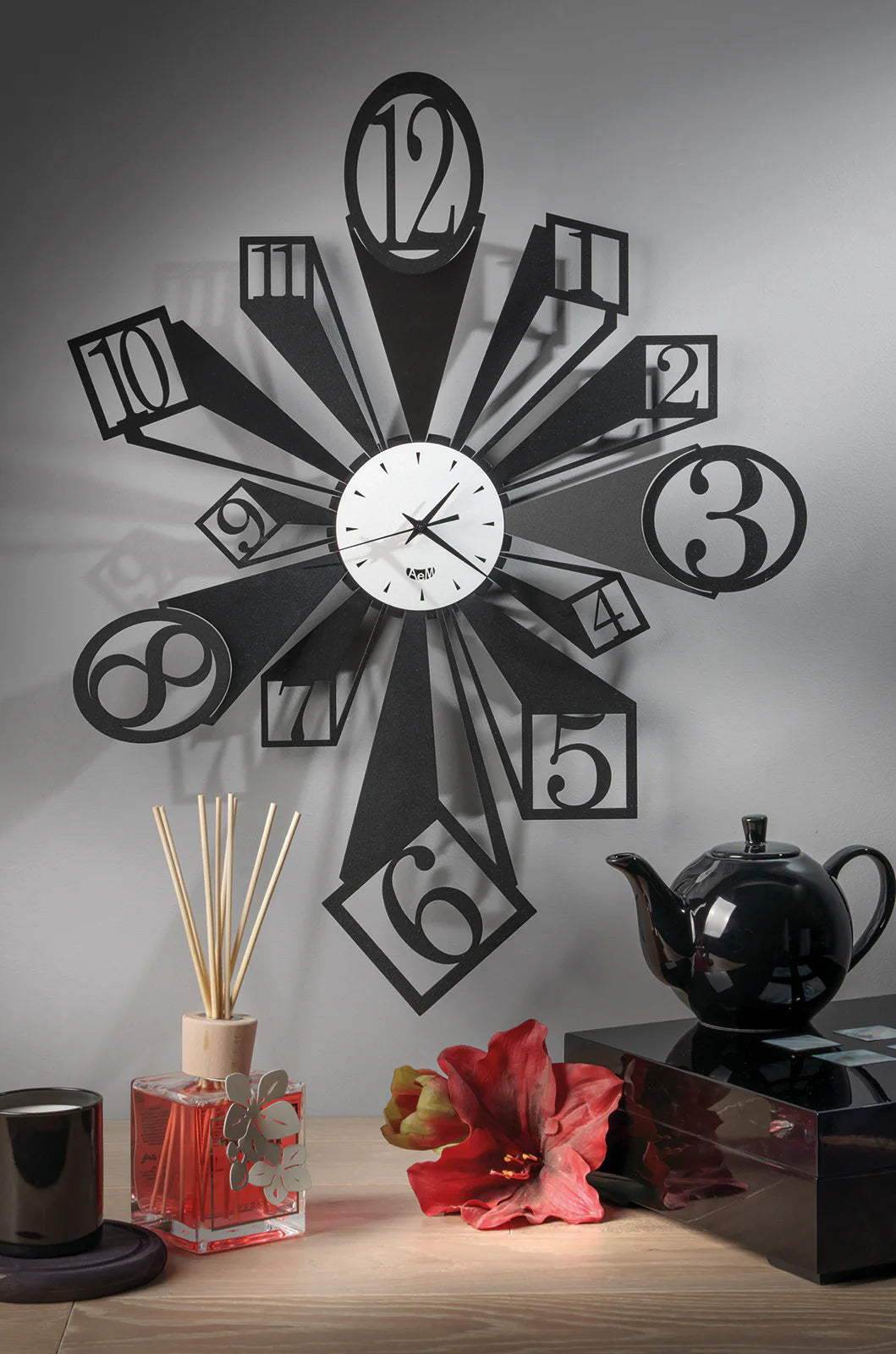 Orologio da parete particolare Slang Arti&Mestieri Fango