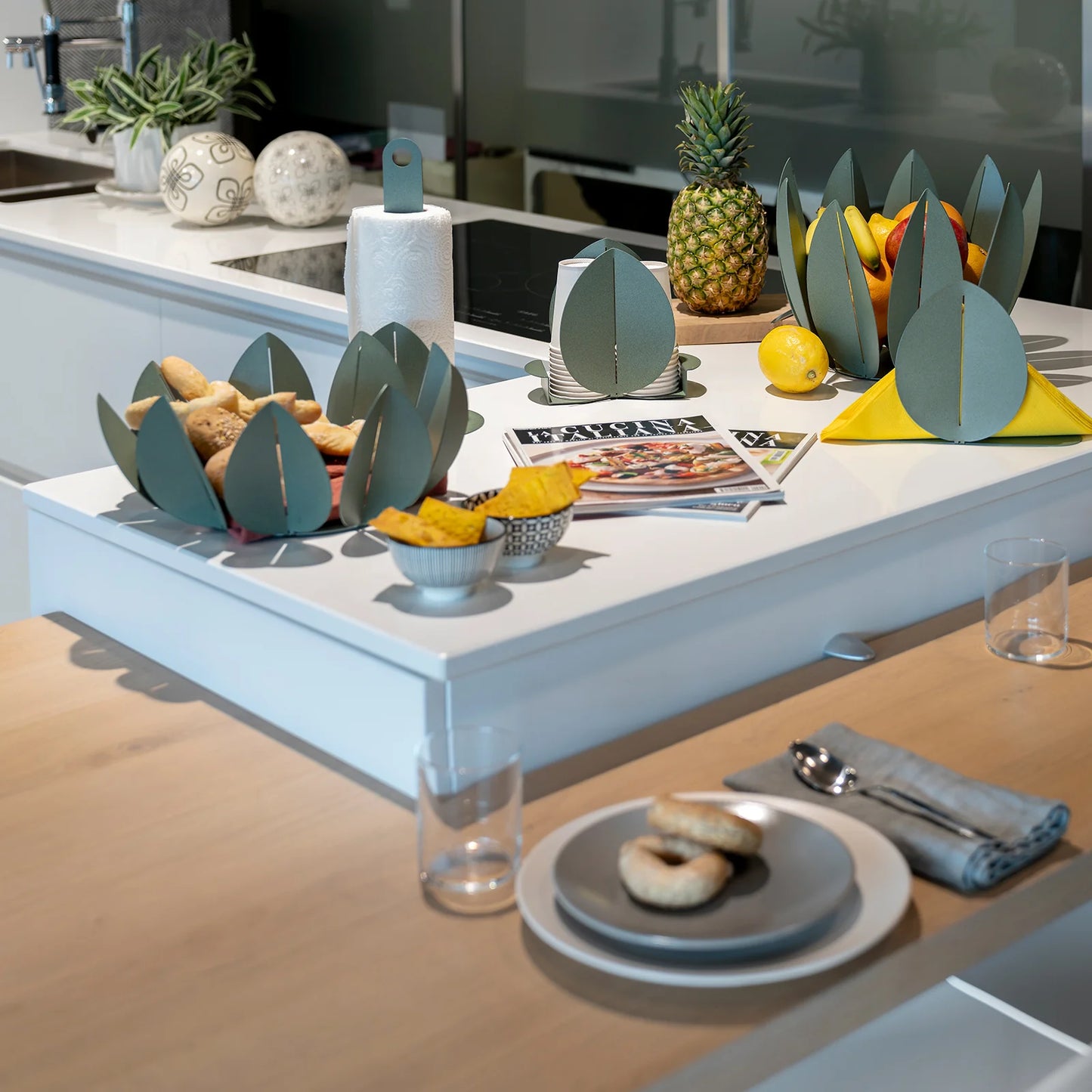 Centro Tavola Ficus Nero Arti e Mestieri