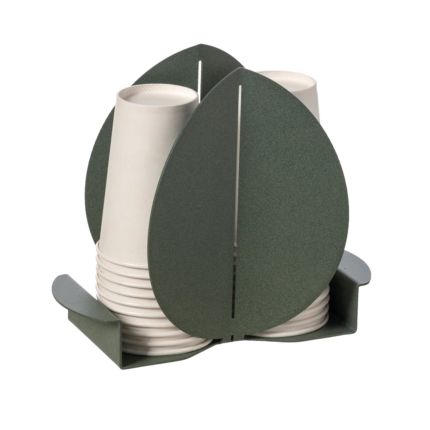 Porta Bicchieri Ficus Verde Arti e Mestieri