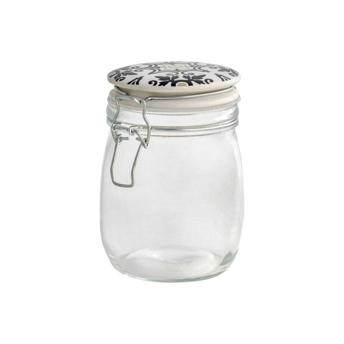 Barattolo Ermetico Alhambra in Vetro da 16 cm – Brandani