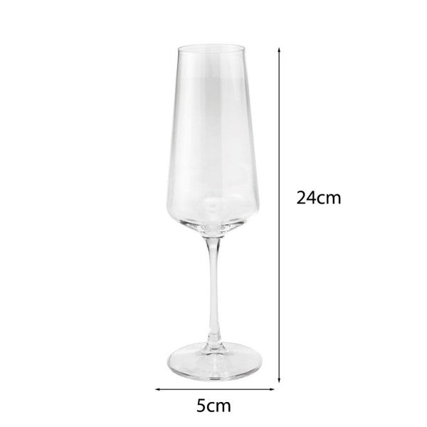 6 Flute Essential BRANDANI in Cristal Glass