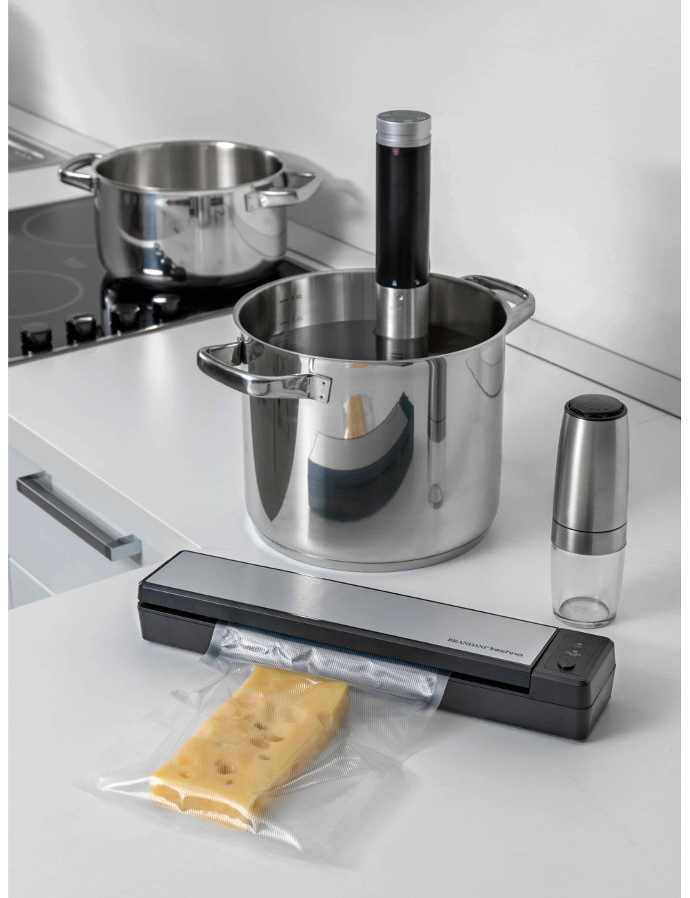 BAGNOTERMOSTATO SOUSVIDE BRANDANI techno collection inox