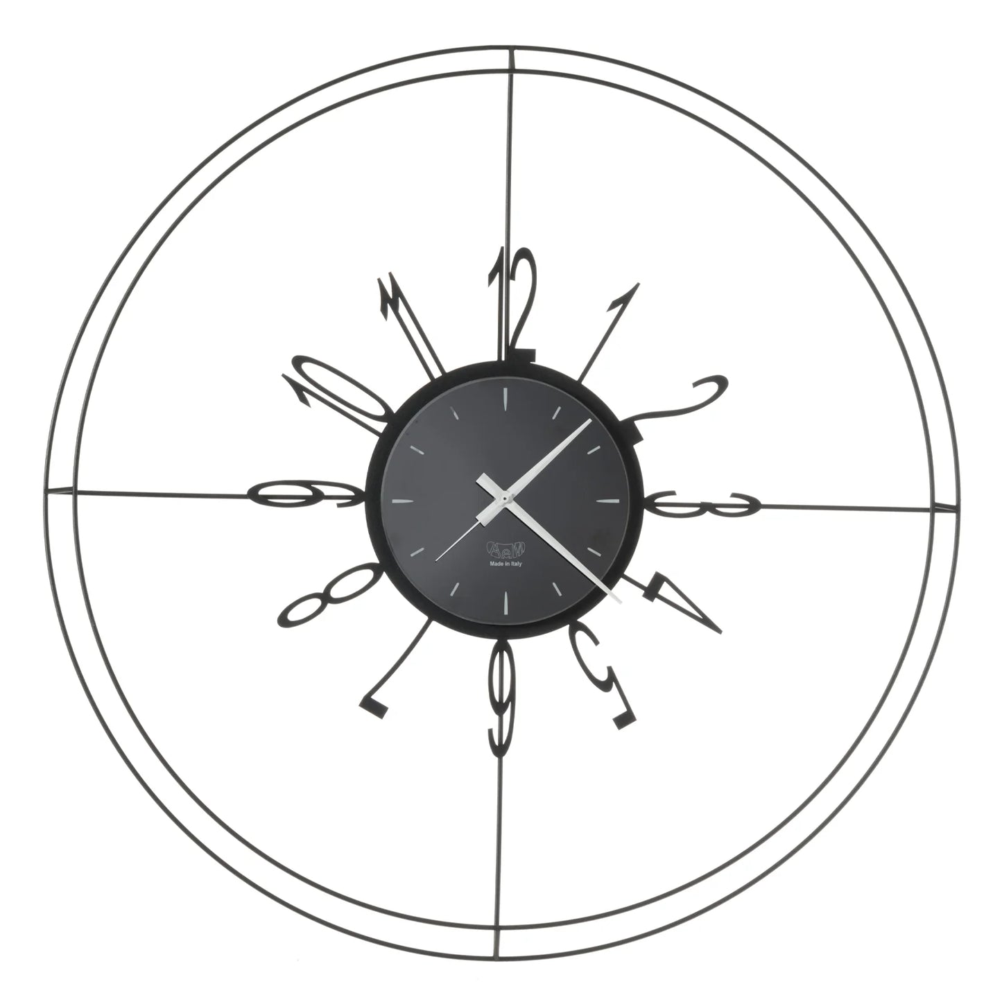 Orologio da parete di design con linee sottili Voyager Arti&Mestieri