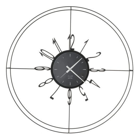 Orologio da parete di design con linee sottili Voyager Arti&Mestieri