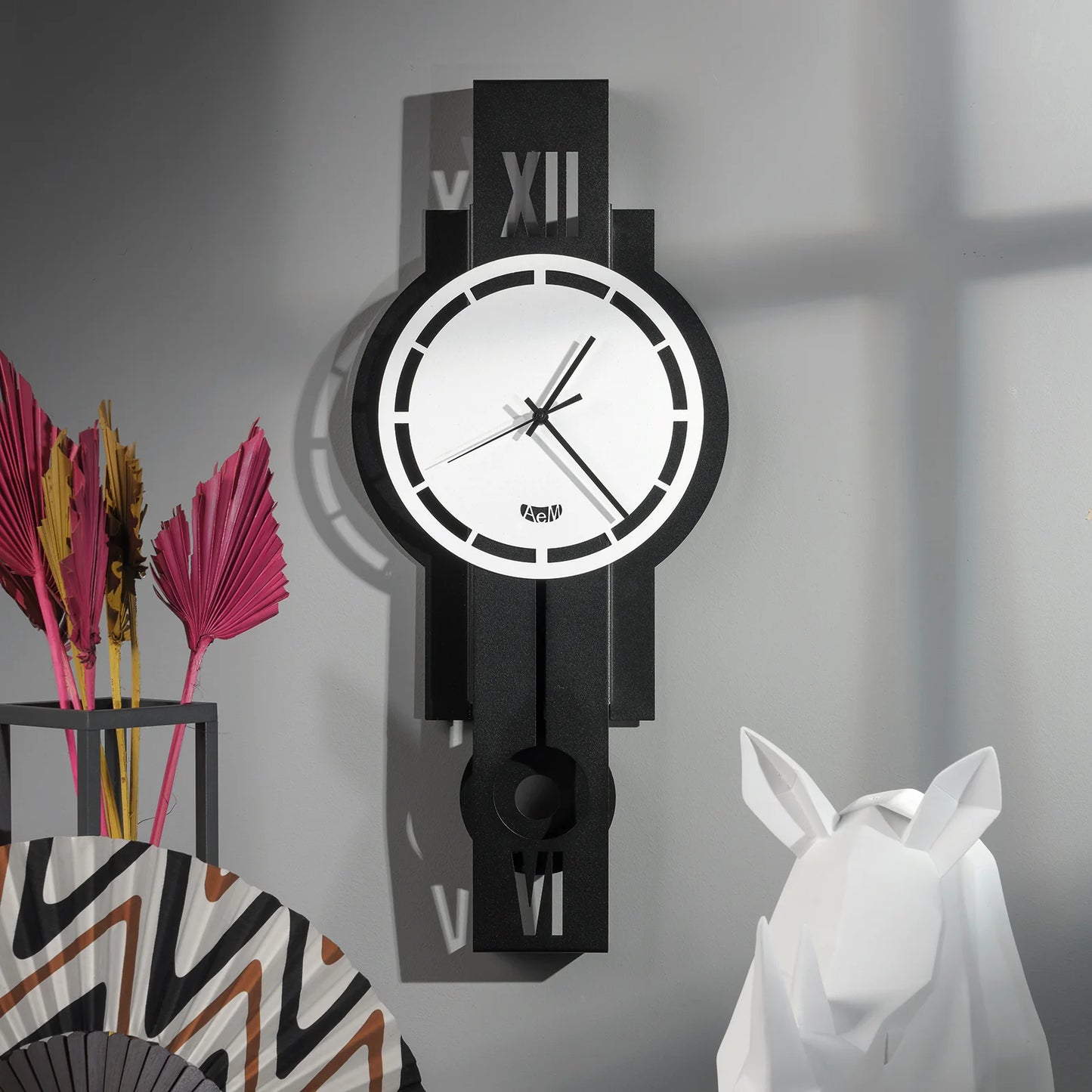 Orologio a pendolo da muro moderno Pendolux Arti&Mestieri