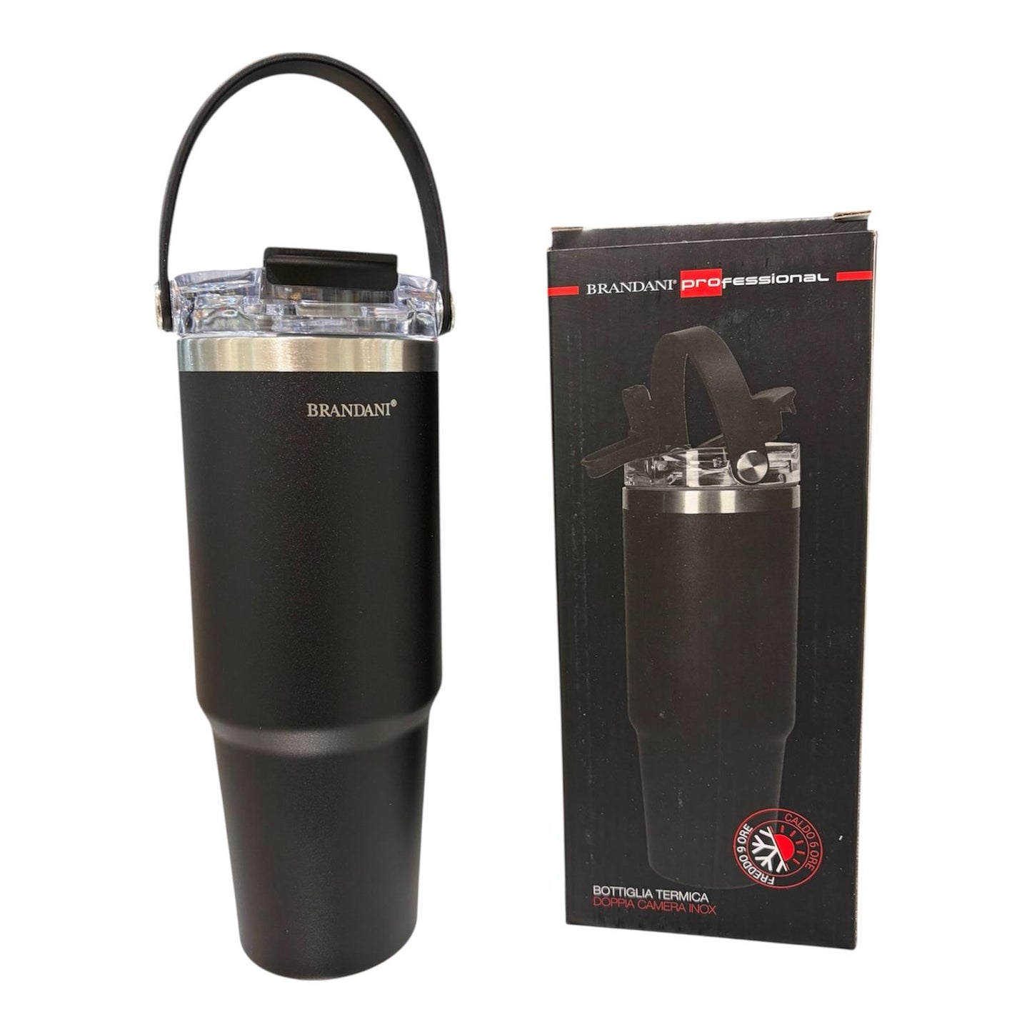 Bottiglia Termica doppia Camera Brandani in Acciaio inox