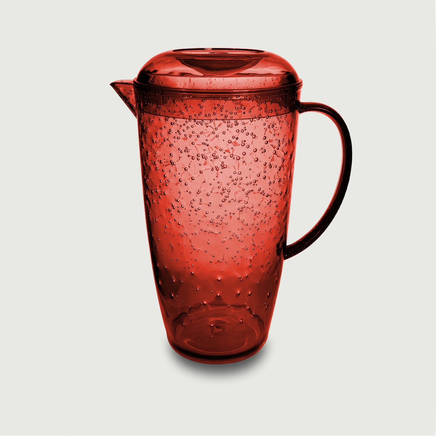 CARAFFA VERDE BUBBLES 14XH25 CM Plastica plp
