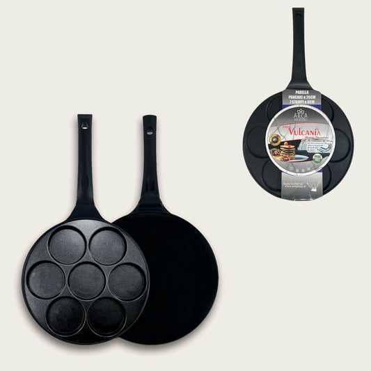 Padella pancake Antiaderente 7 stampi