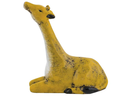 Statua Decorativa Giraffa seduta – Linea Vetiver di Villa Altachiara