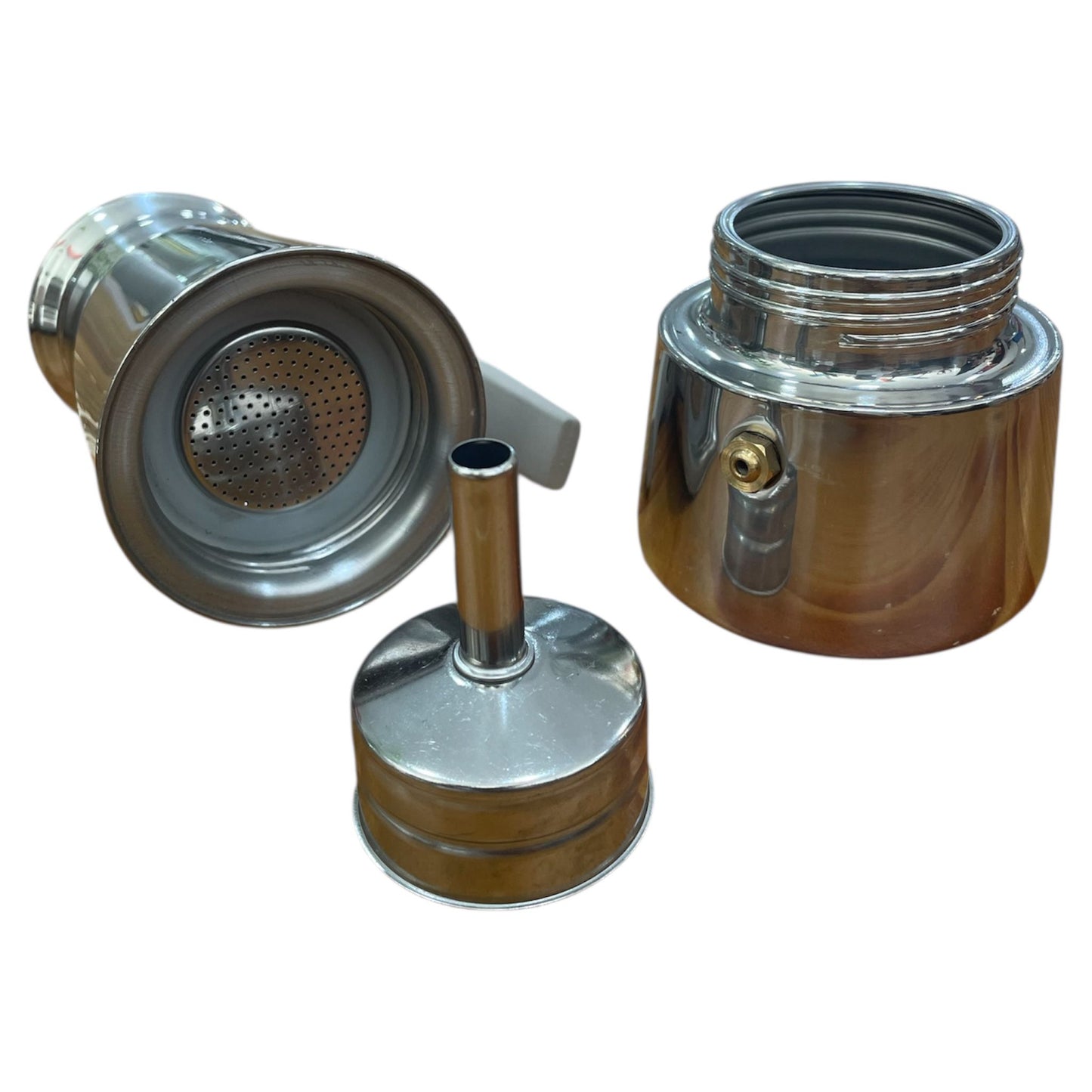 Caffettiera 2 Tazze  Acciaio inox BRANDANI per induzione