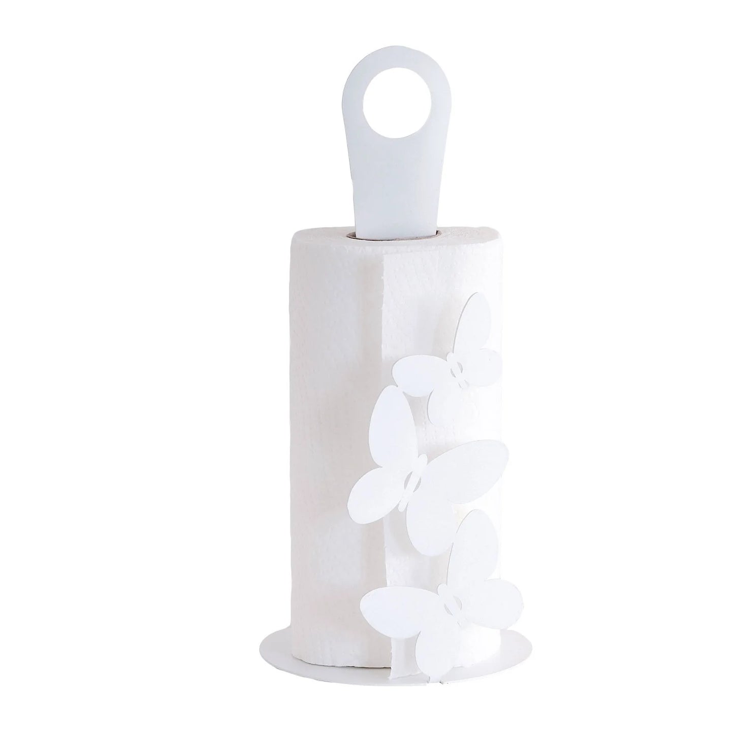 Porta Rotoli Butterfly Bianco Arti&Mestieri