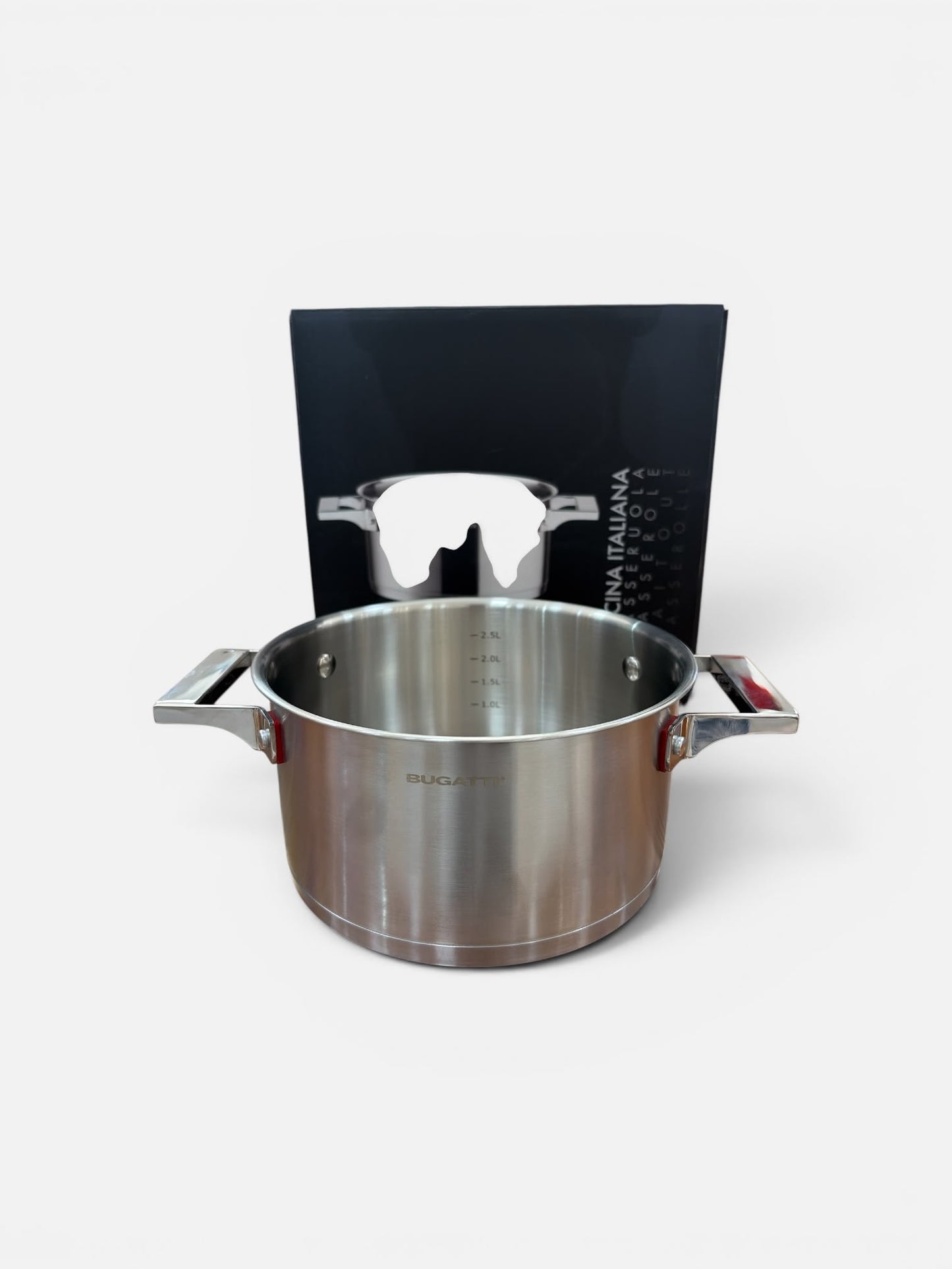 Casseruola Acciaio inox18/10 BUGATTI cm 20