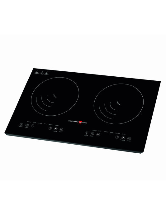 FORNELLO DOPPIO AD INDUZIONE DIGITALE BRANDANI