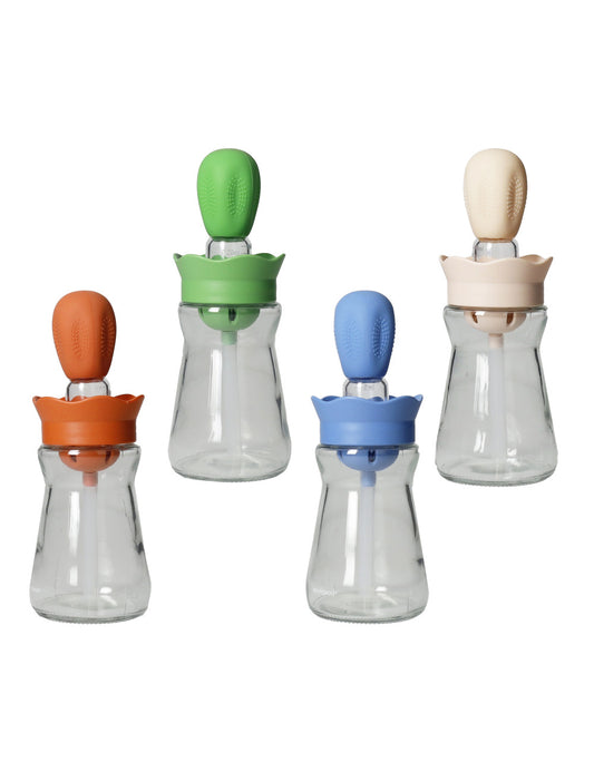 Oliera BRANDANI con dosatore e pennello ideale per Friggitrice ad Aria