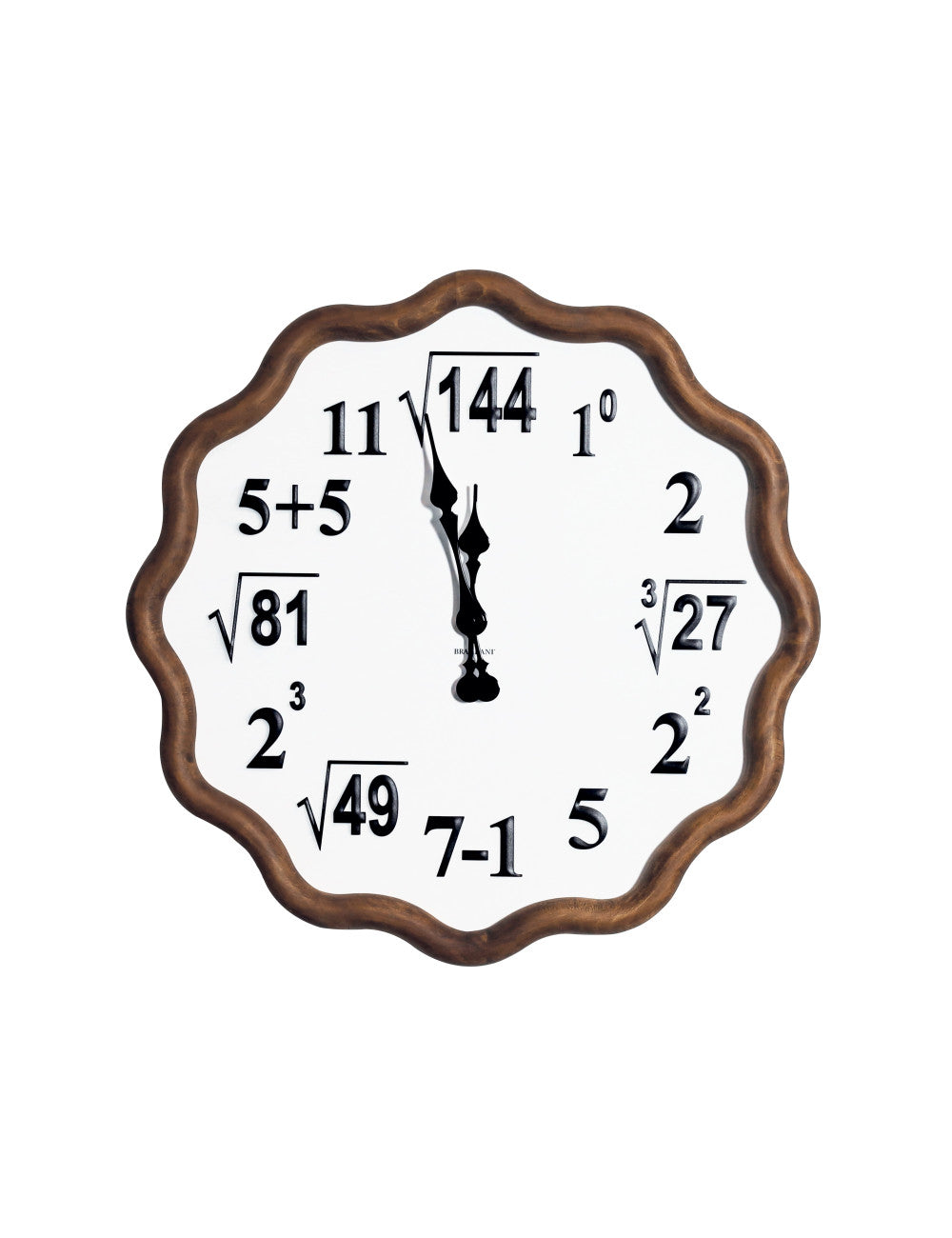 OROLOGIO ALGEBRA METAL/LEGNO BRANDANI