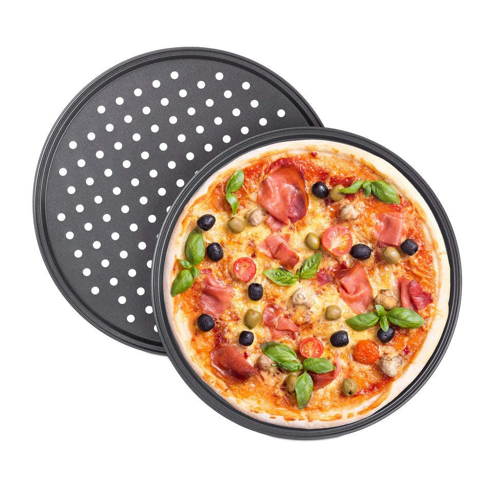 Teglia Pizza Forata Rotonda Antiaderente 32cm Zenker