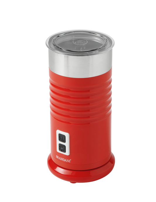 SCALDA-MONTA LATTE SCHIUMOTTOAUTOMATICO ROSSO INOX/PC BRANDANI