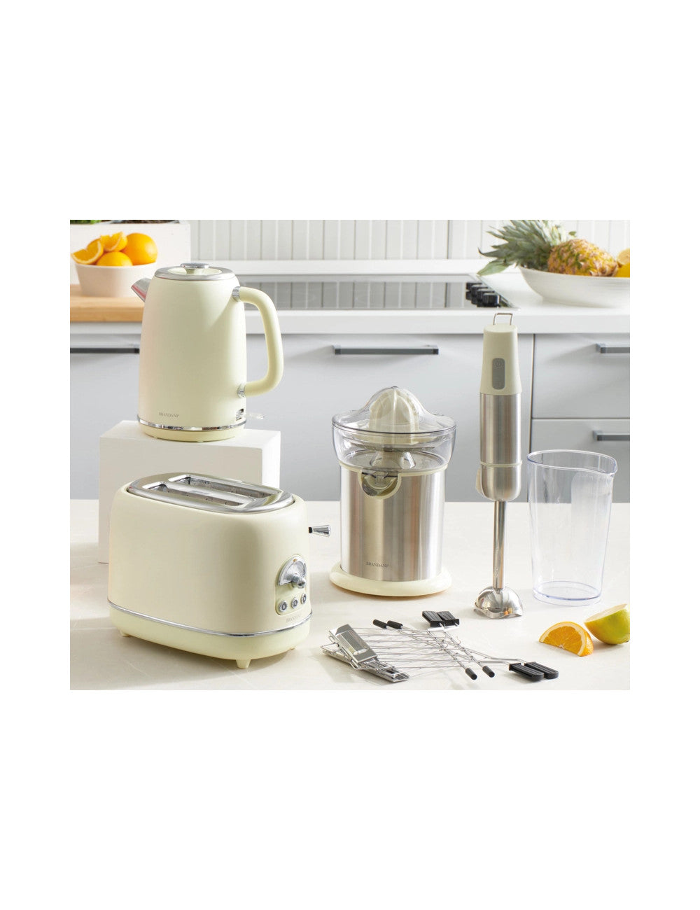 SPREMIAGRUMI ELETTRICO 1950 CREMA AS/ABS/INOX BRANDANI